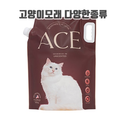 1.[에이스벤토나이트] 먼지없는 고양이모래 무향 9.35kg, 9.35kg, 10개_이미지(imge)입니다.