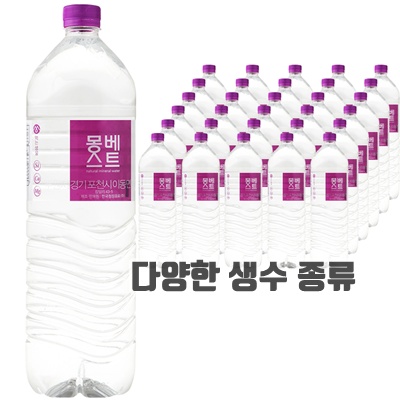 브랜드다양한 생수 추천 종류 마시는 물