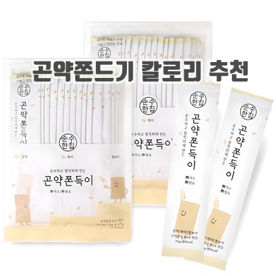 1.순수한집 곤약쫀드기, 375g, 2개_이미지(imge)입니다.