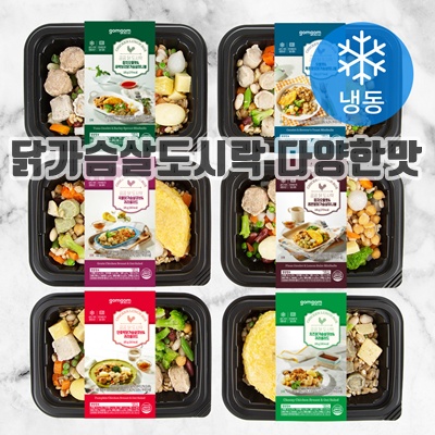 2.곰곰 닭 도시락,185g,6종_이미지(imge)입니다.