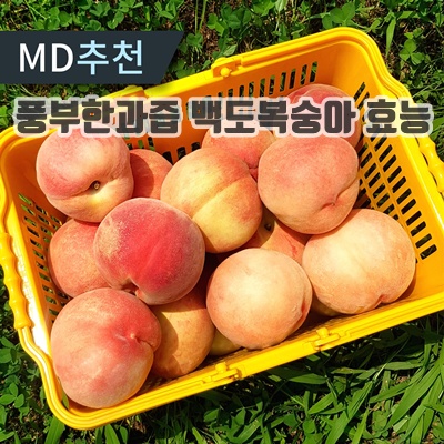 1.[극강당도] 아삭아삭 과즙폭발 백도 딱딱이 복숭아 털복숭아_이미지(imge)입니다.