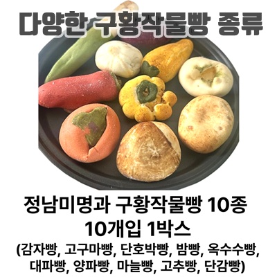 1.[정품] 정남미명과 구황작물빵 감자빵 고구마빵 단호박빵 밤빵 옥수수빵 대파빵 양파빵 마늘빵 고추빵 단감빵_이미지(imge)입니다.